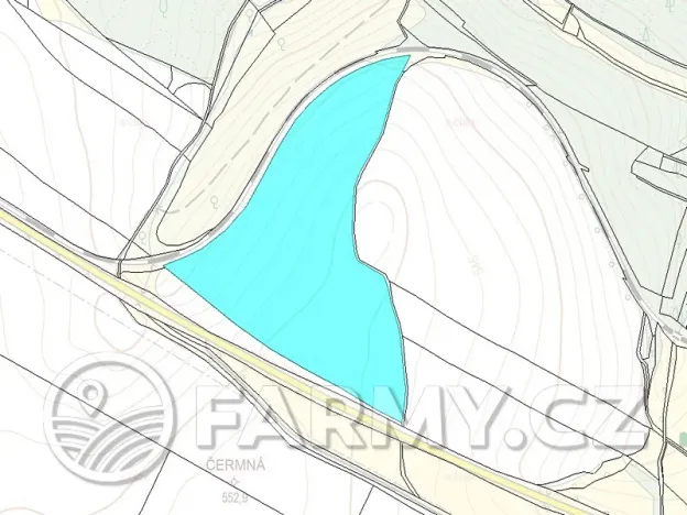 Prodej pole, Čermná ve Slezsku, 87189 m2