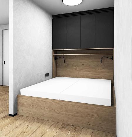 Pronájem bytu 1+kk, Praha - Nusle, 47 m2