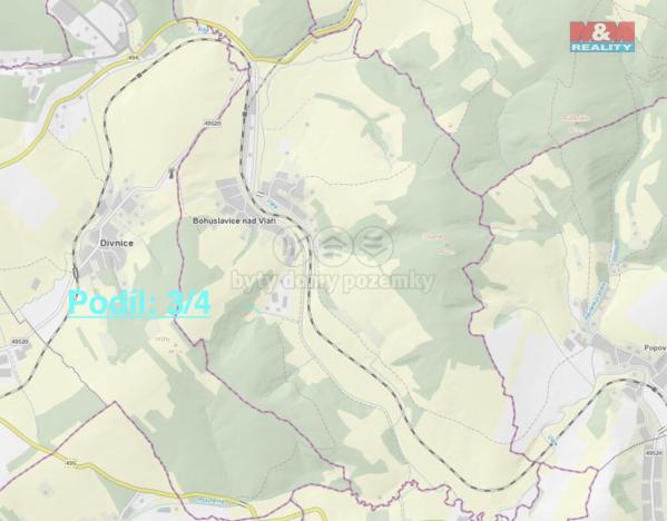 Prodej louky, Bohuslavice nad Vláří, 127756 m2