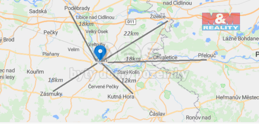 Prodej pozemku, Kolín, Zličská, 18 m2