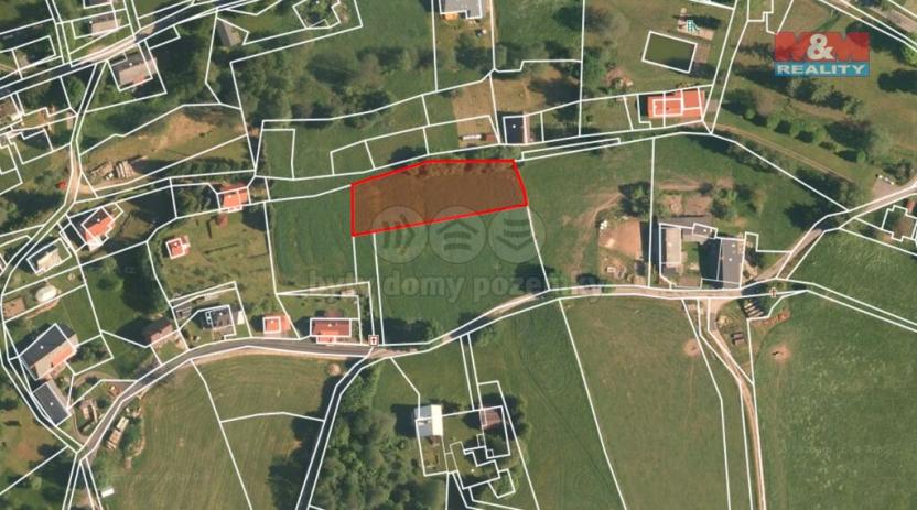 Prodej pozemku pro bydlení, České Petrovice, 1704 m2