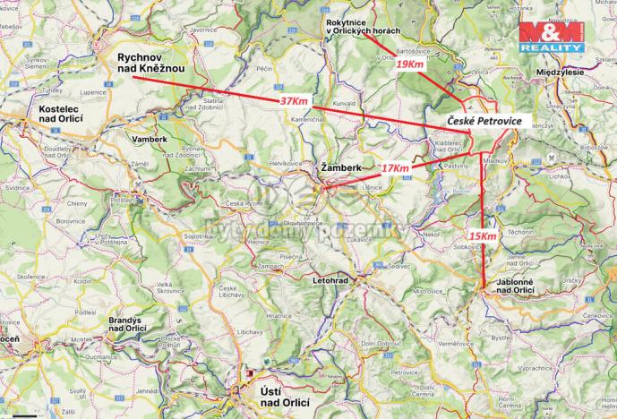 Prodej pozemku pro bydlení, České Petrovice, 1704 m2