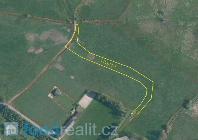 Prodej pozemku, Horní Ves, 3069 m2