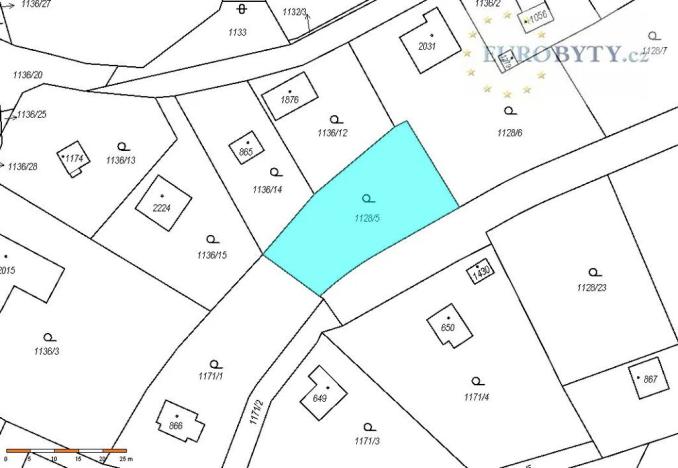 Prodej zahrady, Mnichovice, 679 m2