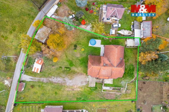 Prodej rodinného domu, Hřiměždice, 335 m2