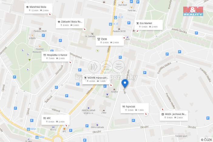 Prodej bytu 3+1, Most, Bohuslava Vrbenského, 68 m2