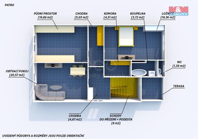 Prodej rodinného domu, Příbram - Příbram III, Smetanova, 166 m2
