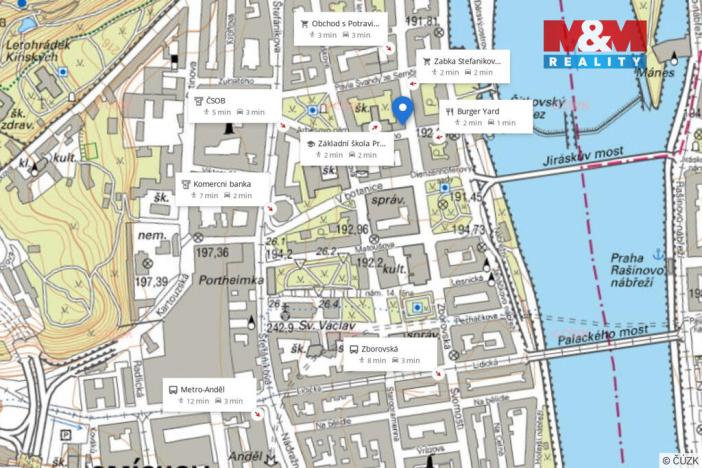 Prodej bytu 2+kk, Praha - Smíchov, Zborovská, 71 m2