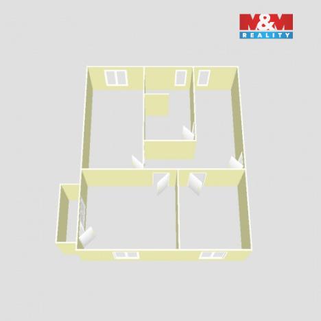 Prodej bytu 2+1, Uhlířské Janovice, Okružní, 57 m2