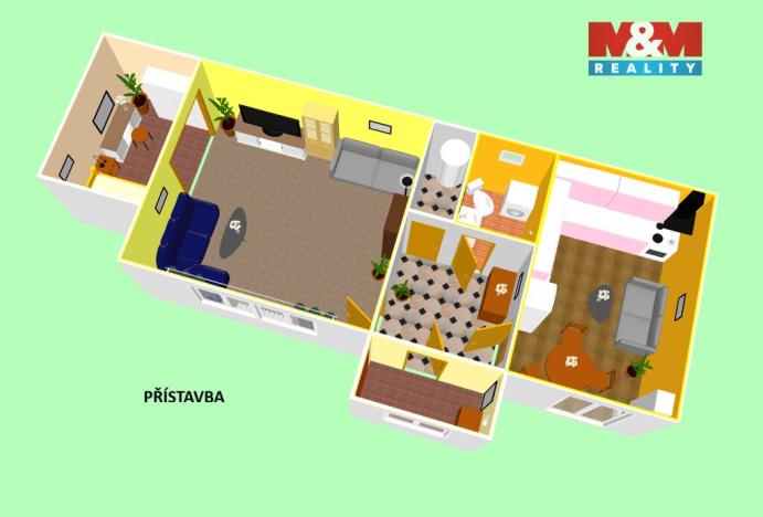 Prodej rodinného domu, Praha - Zbraslav, Za Opusem, 184 m2