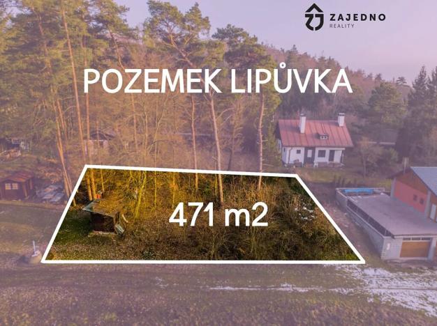 Prodej zahrady, Lipůvka, 471 m2
