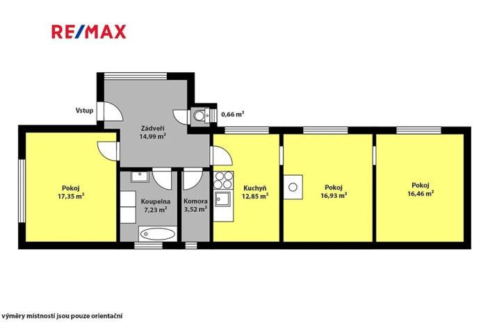 Prodej rodinného domu, Vrbice, Za Velenkou, 90 m2