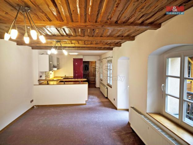 Pronájem bytu 2+kk, Jáchymov, náměstí Republiky, 56 m2