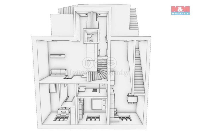 Prodej rodinného domu, Nymburk, Kolínská, 220 m2
