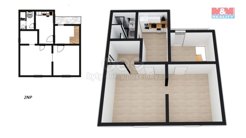 Prodej obchodního prostoru, Smiřice, Palackého, 144 m2