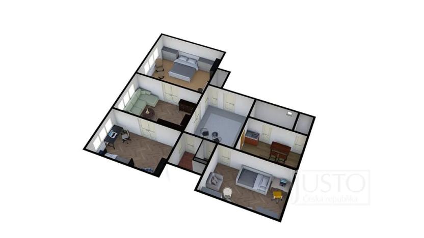 Prodej bytu 4+1, Písek, Tylova, 132 m2