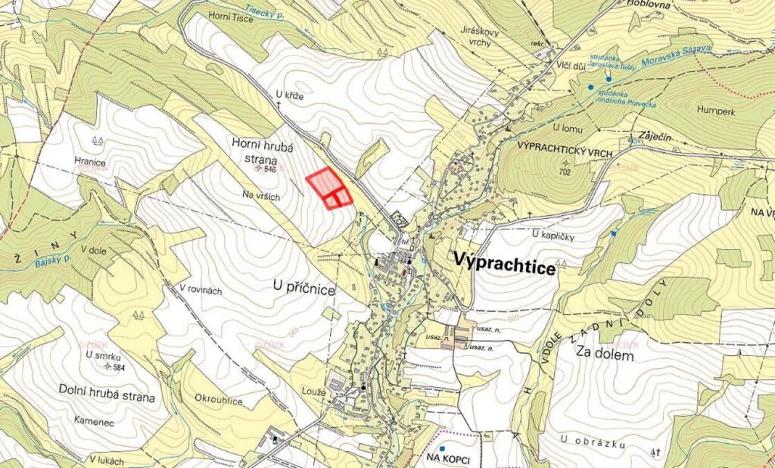 Prodej pole, Výprachtice, 10862 m2