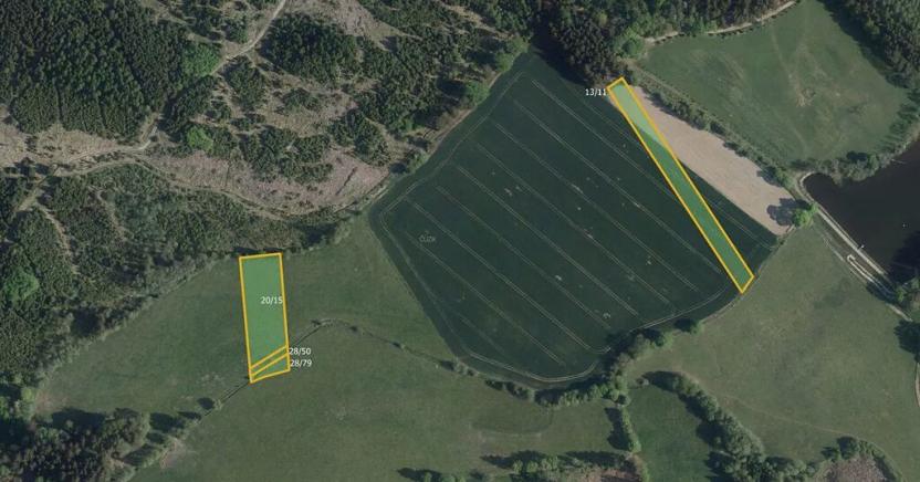 Prodej pole, Řídelov, 68053 m2