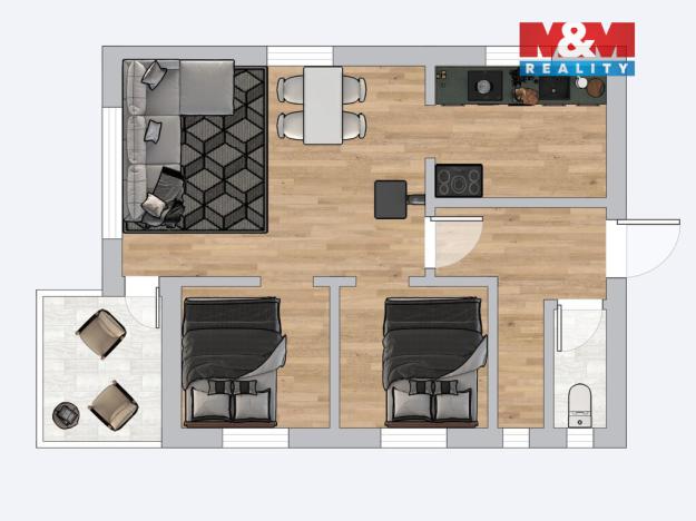 Prodej chaty, Zbraslavice, 42 m2