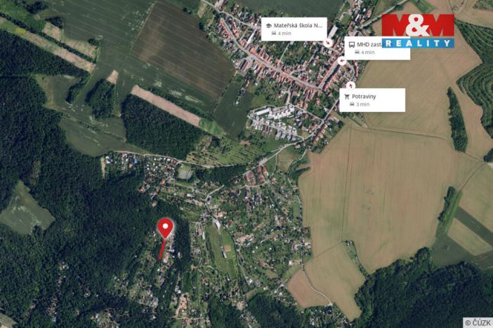 Prodej zahrady, Nebovidy, 788 m2