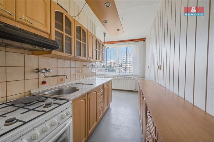 Prodej bytu 3+1, Jindřichův Hradec - Jindřichův Hradec III, sídliště Vajgar, 78 m2