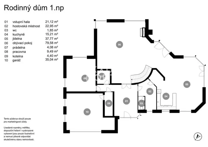 Prodej rodinného domu, Průhonice, Františka Landovského, 390 m2
