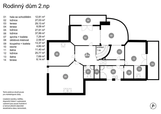 Prodej rodinného domu, Průhonice, Františka Landovského, 390 m2