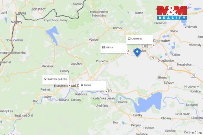 Prodej louky, Spořice, 17656 m2