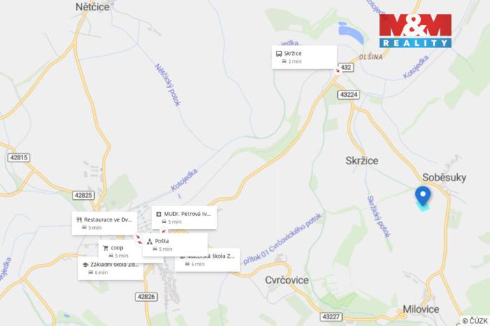 Prodej pole, Soběsuky, 9509 m2