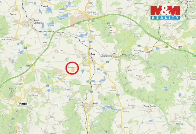 Prodej rodinného domu, Bor - Vysočany, 316 m2