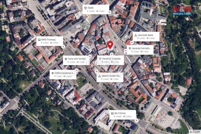 Pronájem restaurace, Olomouc, Dolní náměstí, 25 m2