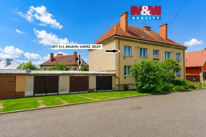 Prodej bytu 2+1, Tachov, Fügnerova, 62 m2