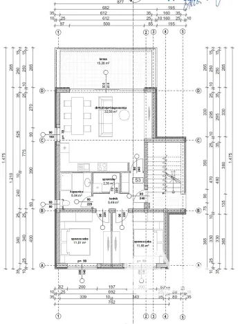 Prodej bytu 3+kk, Vir, Chorvatsko, 76 m2
