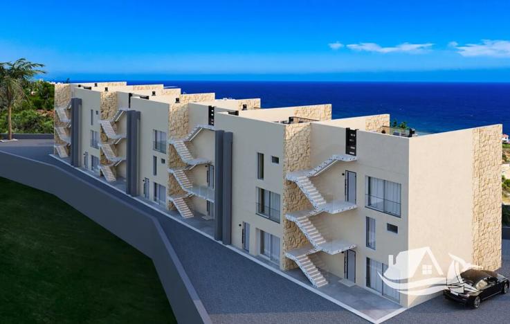 Prodej bytu 3+kk, Agios Amvrosios Keryneias, Kypr, 75 m2