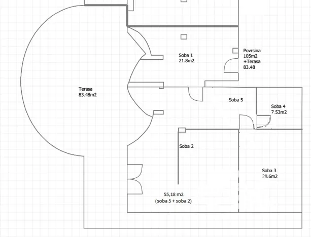 Prodej bytu 3+kk, Viti Do, Černá Hora, 97 m2