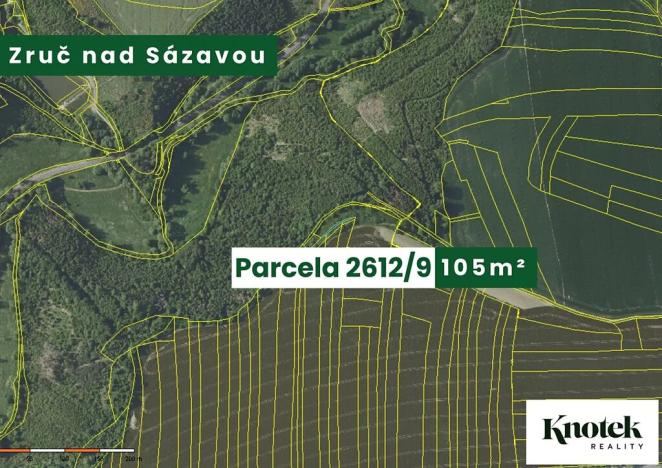 Prodej podílu pole, Zruč nad Sázavou, 21150 m2