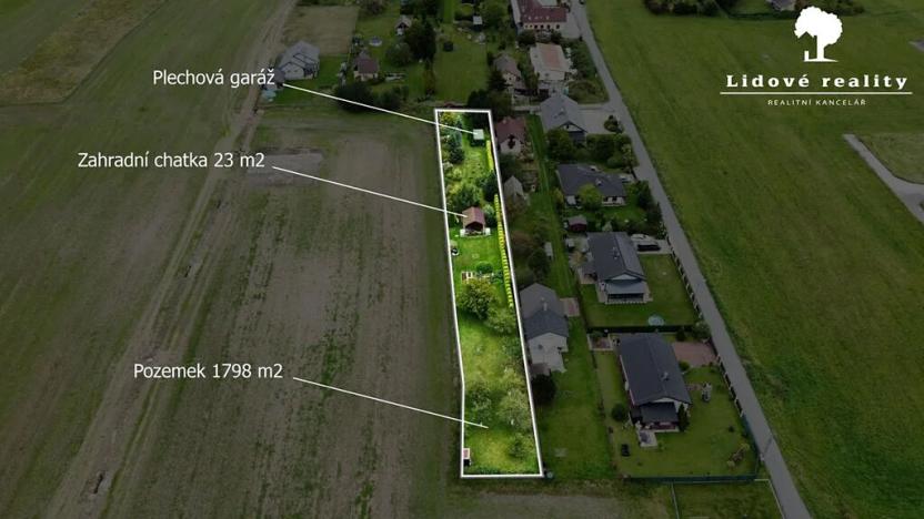 Prodej pozemku pro bydlení, Dobrá, 1798 m2