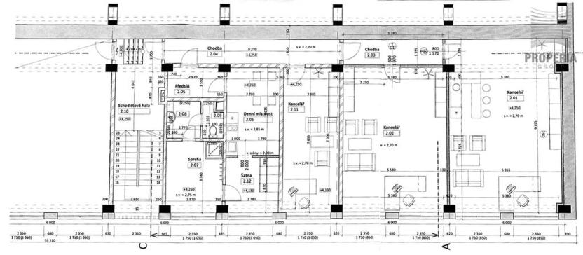 Prodej skladu, Brno, Trnkova, 1912 m2
