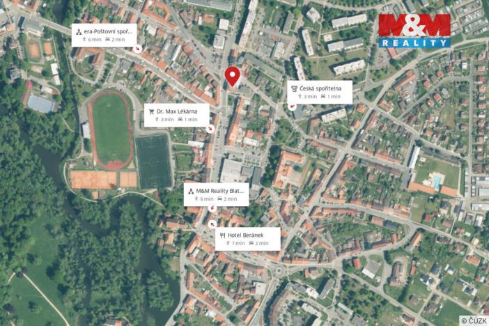 Pronájem kanceláře, Blatná, tř. J. P. Koubka, 32 m2