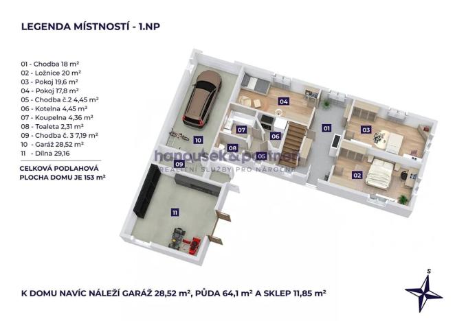 Prodej rodinného domu, Klášterská Lhota, 153 m2