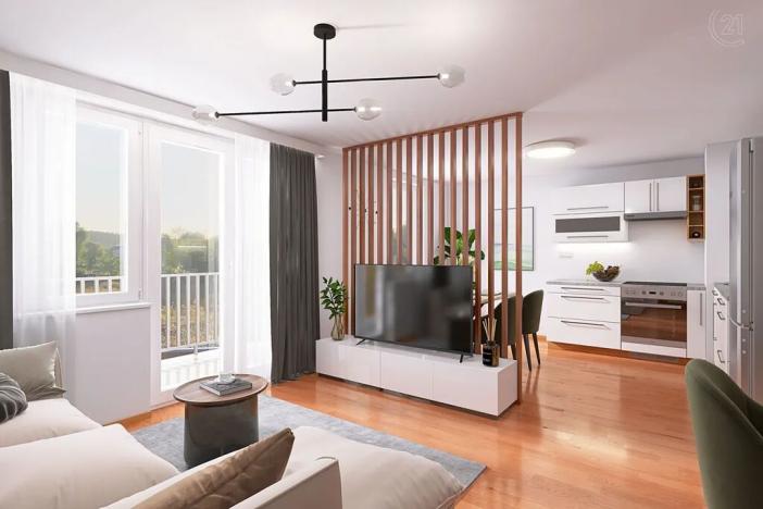 Prodej bytu 1+kk, Praha - Stodůlky, Na Výrovně, 39 m2