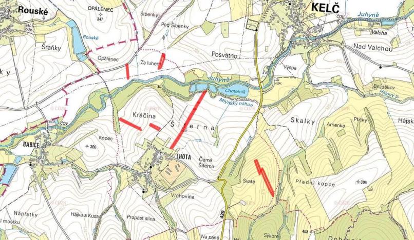 Prodej pole, Kelč, 34877 m2