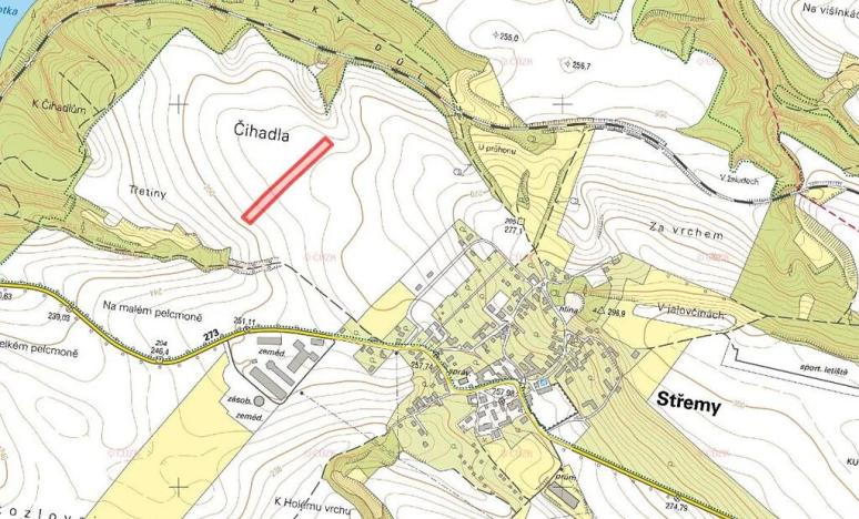 Prodej pole, Střemy, 7388 m2