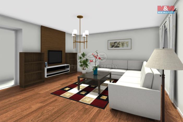 Prodej bytu 3+1, Habartov, 1. máje, 75 m2