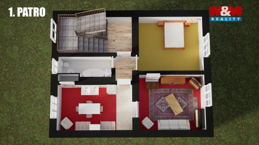 Prodej činžovního domu, Ústí nad Labem - Krásné Březno, Janáčkova, 250 m2