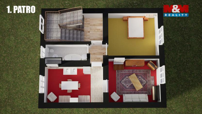 Prodej rodinného domu, Ústí nad Labem - Krásné Březno, Janáčkova, 250 m2