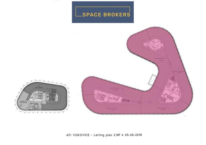 Pronájem kanceláře, Praha - Vokovice, Evropská, 520 m2
