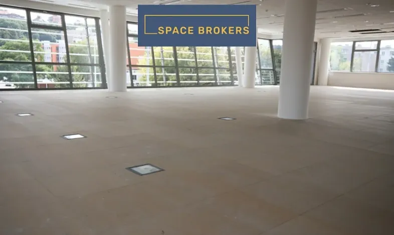 Pronájem kanceláře, Praha - Vokovice, Evropská, 1000 m2