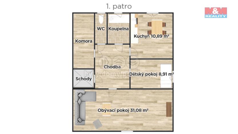 Prodej rodinného domu, Nechanice - Staré Nechanice, 160 m2