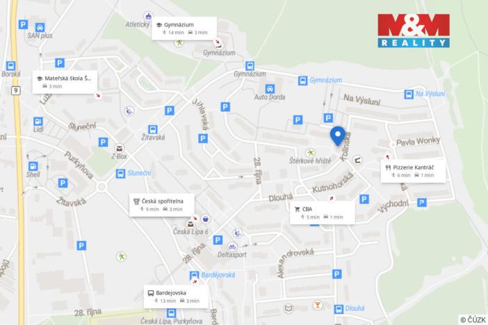 Prodej bytu 4+1, Česká Lípa, Na Jílech, 98 m2